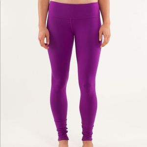 Lululemon Wunder Under (Purple)